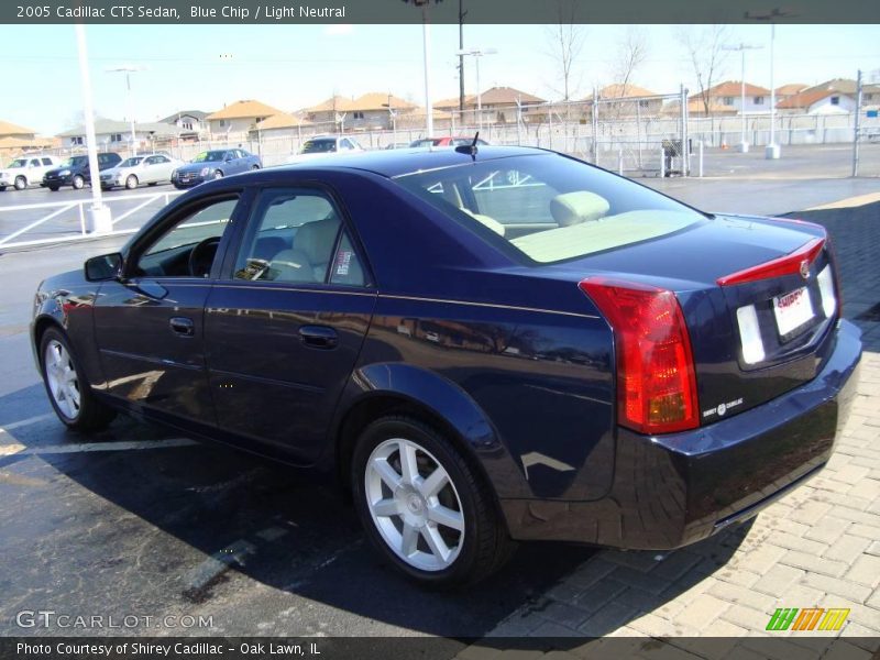 Blue Chip / Light Neutral 2005 Cadillac CTS Sedan