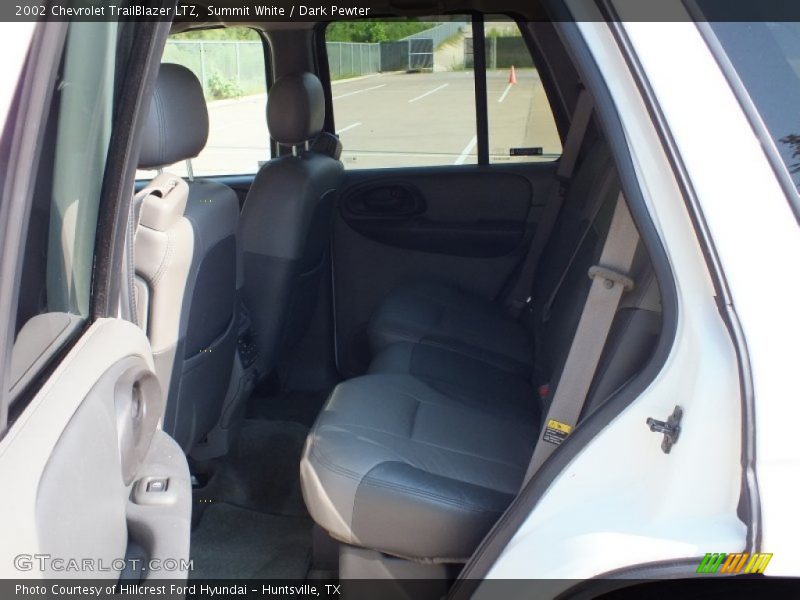 Summit White / Dark Pewter 2002 Chevrolet TrailBlazer LTZ