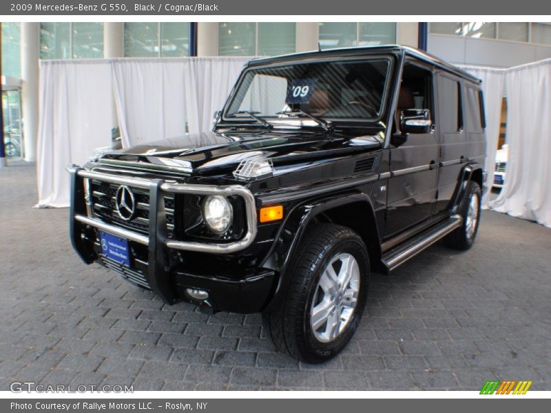 Black / Cognac/Black 2009 Mercedes-Benz G 550