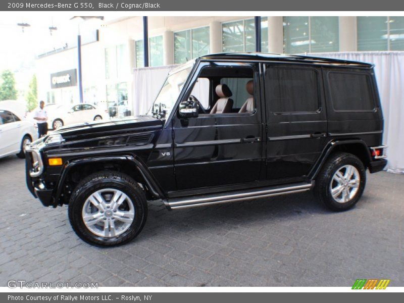 Black / Cognac/Black 2009 Mercedes-Benz G 550