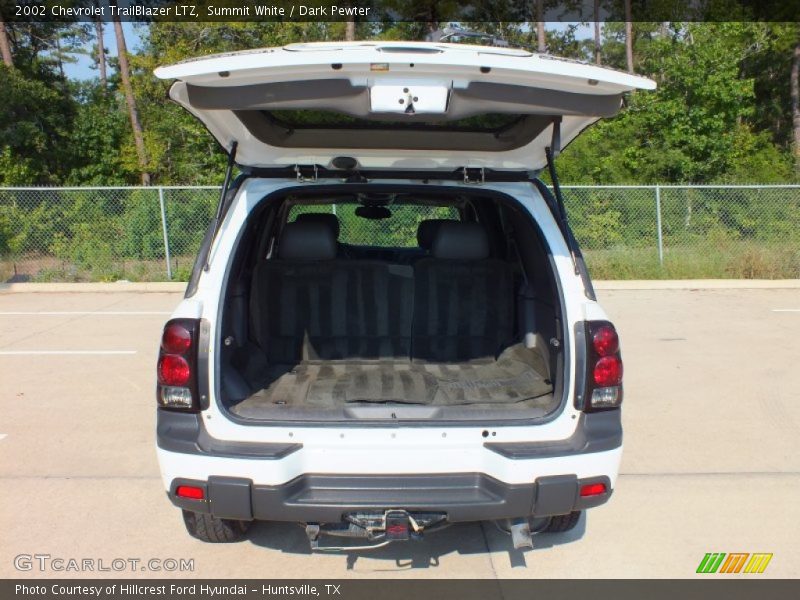 Summit White / Dark Pewter 2002 Chevrolet TrailBlazer LTZ