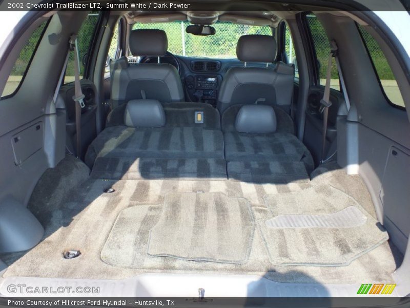 Summit White / Dark Pewter 2002 Chevrolet TrailBlazer LTZ