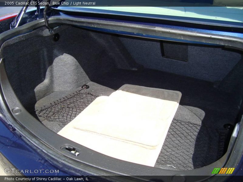 Blue Chip / Light Neutral 2005 Cadillac CTS Sedan