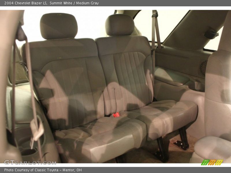 Rear Seat of 2004 Blazer LS