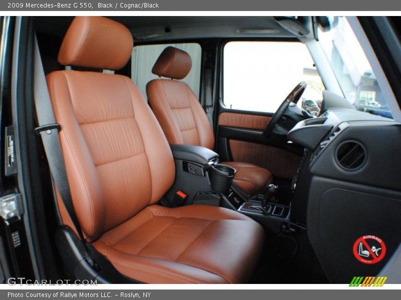 Black / Cognac/Black 2009 Mercedes-Benz G 550