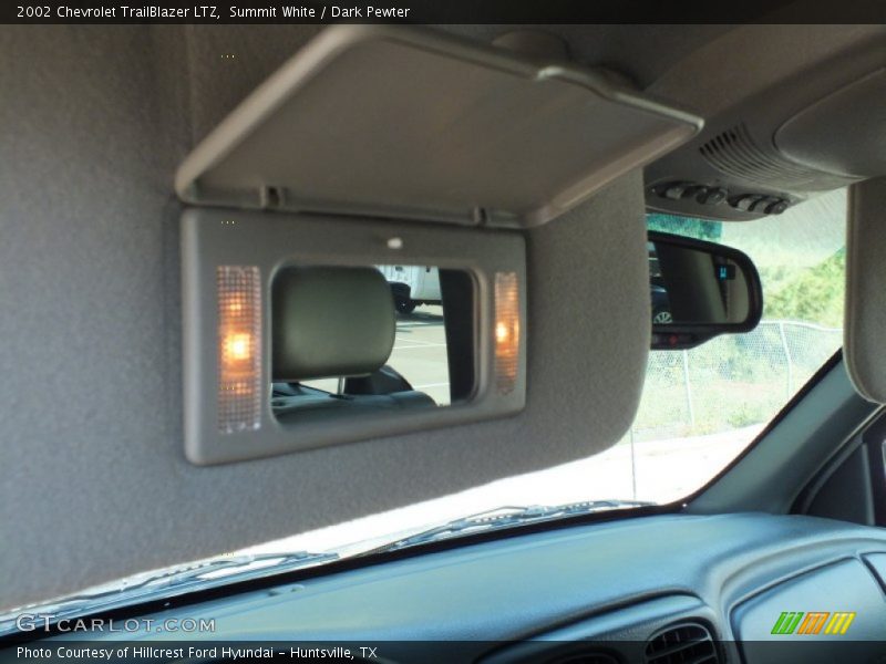 Summit White / Dark Pewter 2002 Chevrolet TrailBlazer LTZ