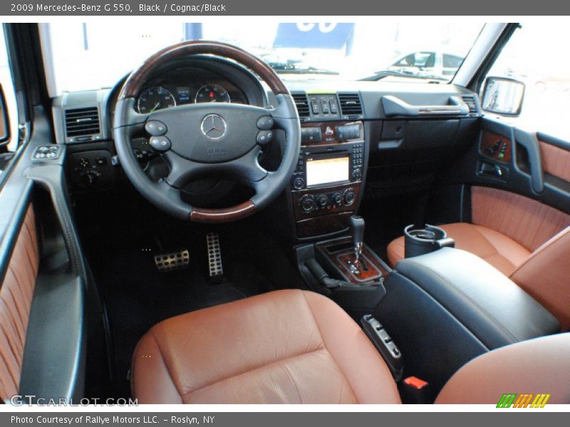 Black / Cognac/Black 2009 Mercedes-Benz G 550