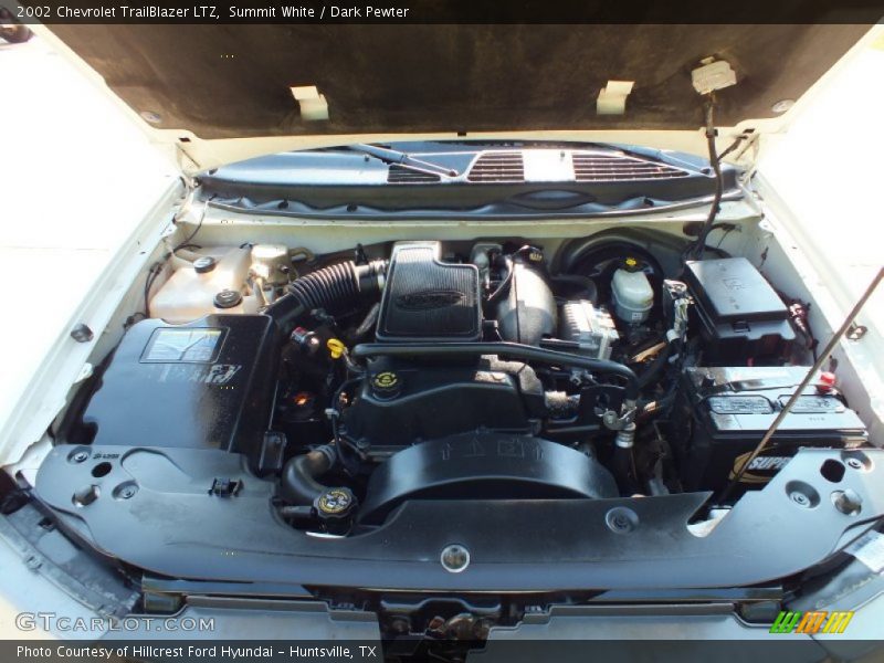 Summit White / Dark Pewter 2002 Chevrolet TrailBlazer LTZ