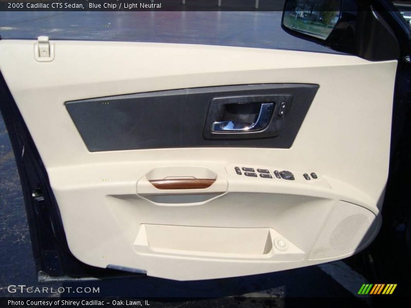 Blue Chip / Light Neutral 2005 Cadillac CTS Sedan