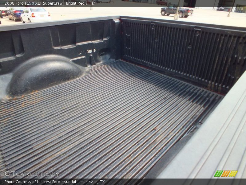 Bright Red / Tan 2008 Ford F150 XLT SuperCrew