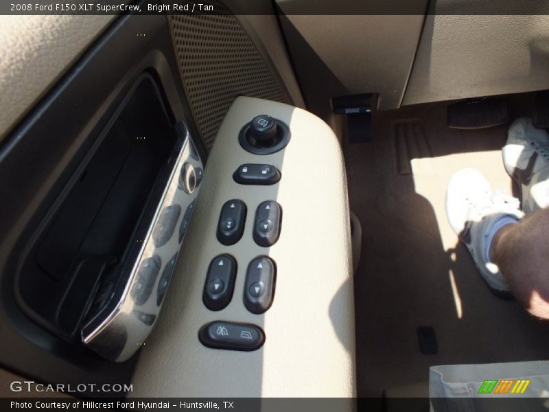 Bright Red / Tan 2008 Ford F150 XLT SuperCrew