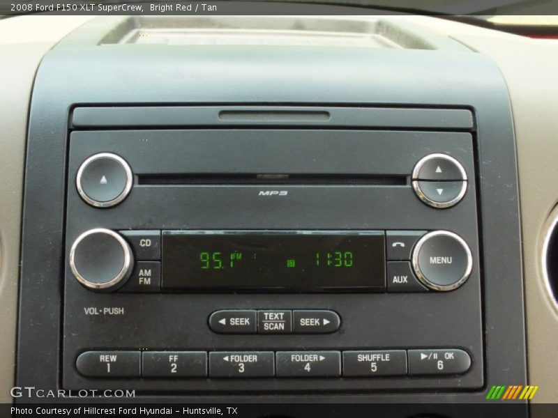 Bright Red / Tan 2008 Ford F150 XLT SuperCrew