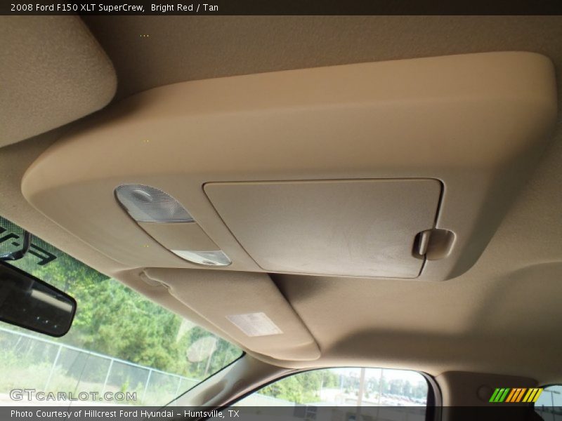 Bright Red / Tan 2008 Ford F150 XLT SuperCrew