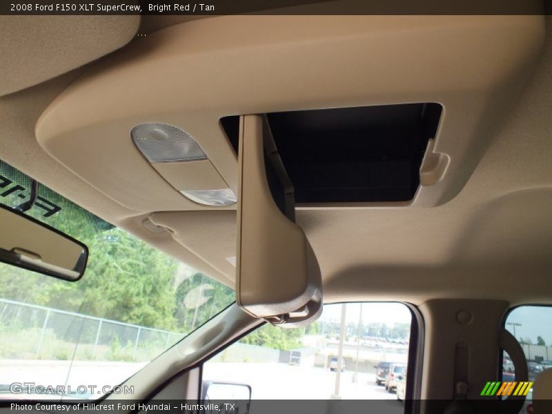 Bright Red / Tan 2008 Ford F150 XLT SuperCrew