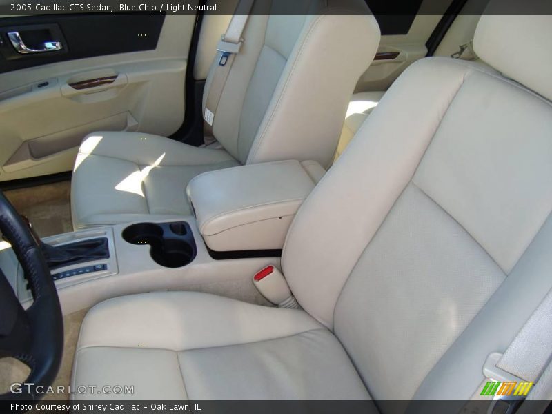 Blue Chip / Light Neutral 2005 Cadillac CTS Sedan