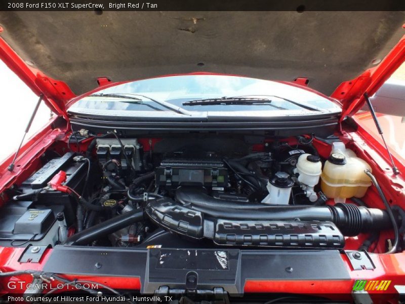 Bright Red / Tan 2008 Ford F150 XLT SuperCrew