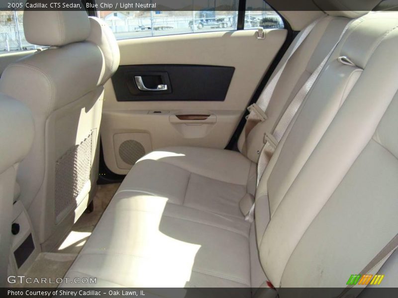 Blue Chip / Light Neutral 2005 Cadillac CTS Sedan