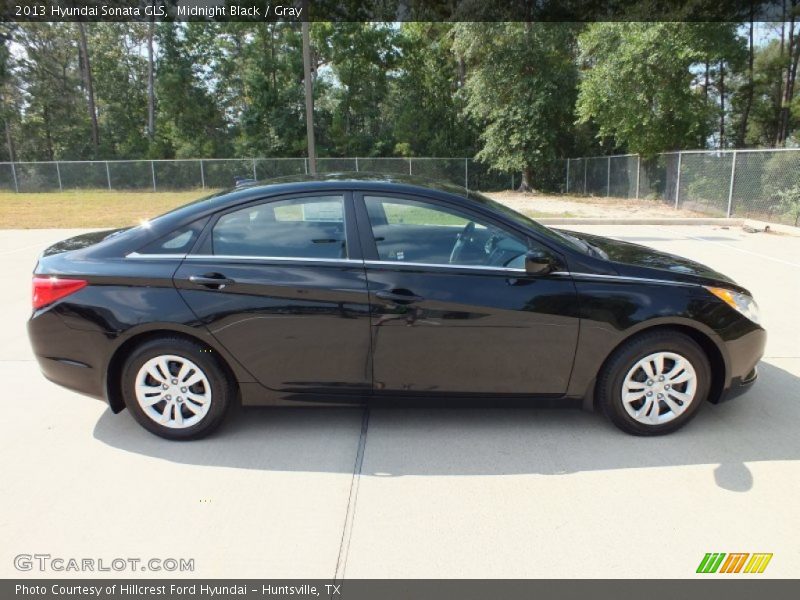 Midnight Black / Gray 2013 Hyundai Sonata GLS