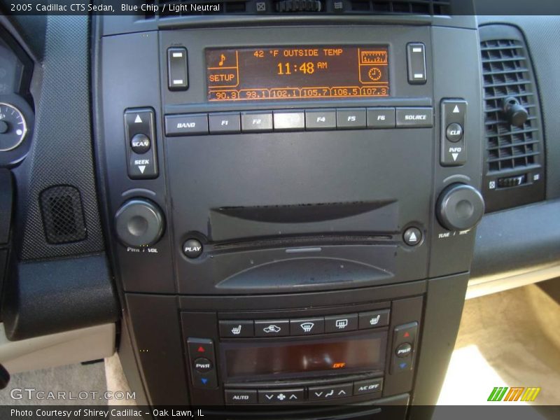 Blue Chip / Light Neutral 2005 Cadillac CTS Sedan