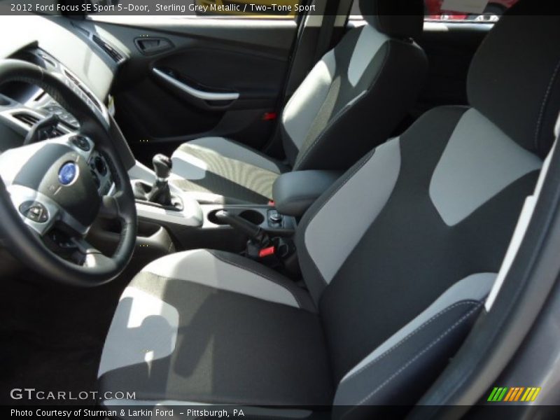 Front Seat of 2012 Focus SE Sport 5-Door