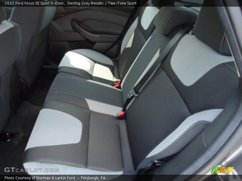 Rear Seat of 2012 Focus SE Sport 5-Door
