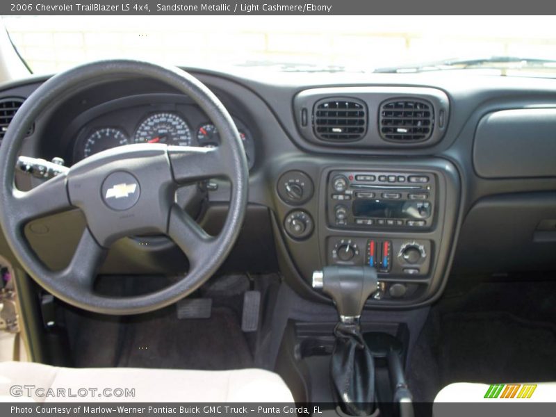 Sandstone Metallic / Light Cashmere/Ebony 2006 Chevrolet TrailBlazer LS 4x4
