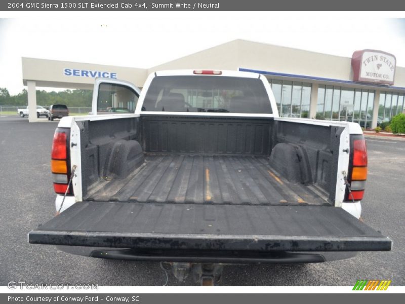 Summit White / Neutral 2004 GMC Sierra 1500 SLT Extended Cab 4x4