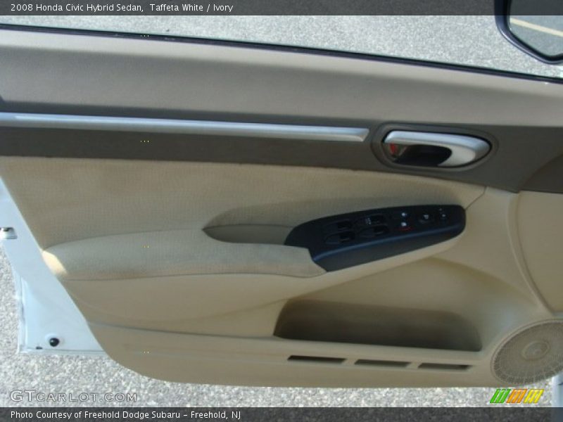 Taffeta White / Ivory 2008 Honda Civic Hybrid Sedan