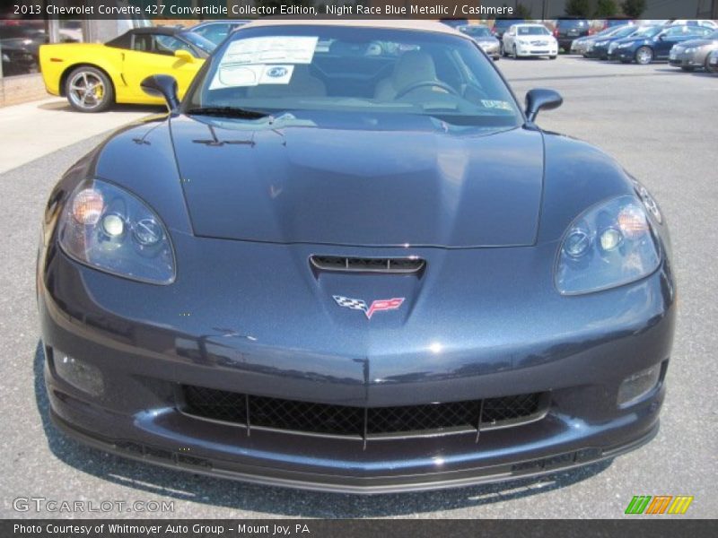  2013 Corvette 427 Convertible Collector Edition Night Race Blue Metallic