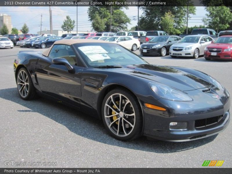 Front 3/4 View of 2013 Corvette 427 Convertible Collector Edition