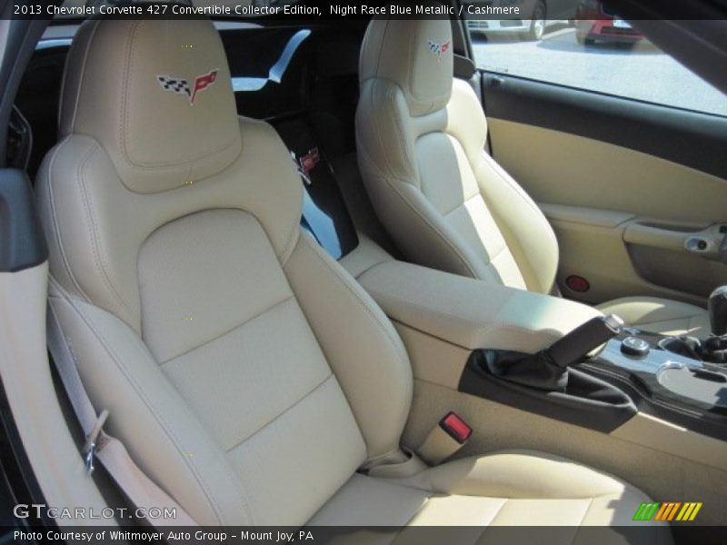  2013 Corvette 427 Convertible Collector Edition Cashmere Interior