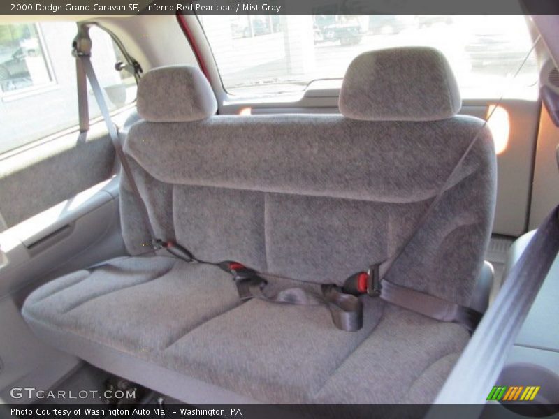 Inferno Red Pearlcoat / Mist Gray 2000 Dodge Grand Caravan SE