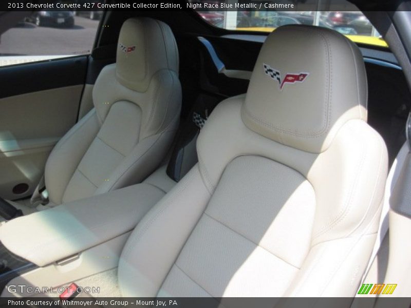 Front Seat of 2013 Corvette 427 Convertible Collector Edition
