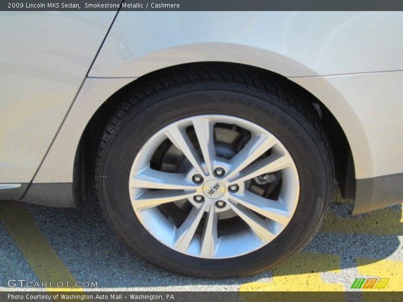 Smokestone Metallic / Cashmere 2009 Lincoln MKS Sedan