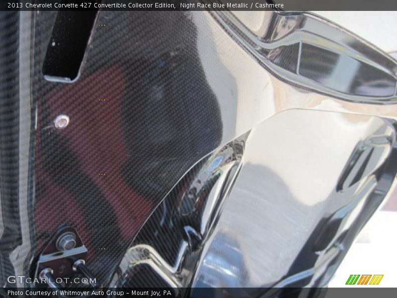 Night Race Blue Metallic / Cashmere 2013 Chevrolet Corvette 427 Convertible Collector Edition