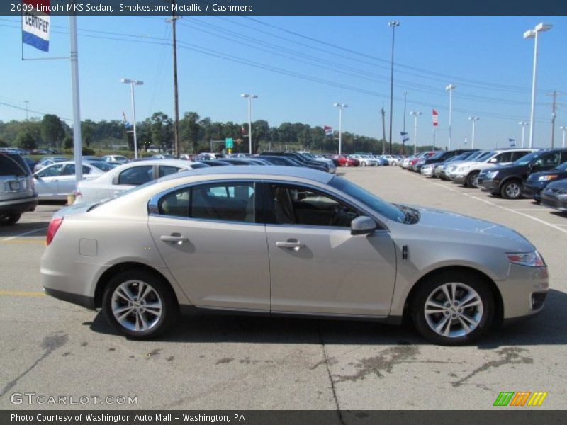 Smokestone Metallic / Cashmere 2009 Lincoln MKS Sedan