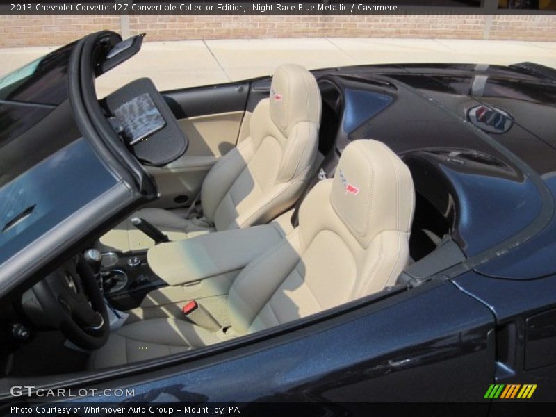 2013 Corvette 427 Convertible Collector Edition Cashmere Interior
