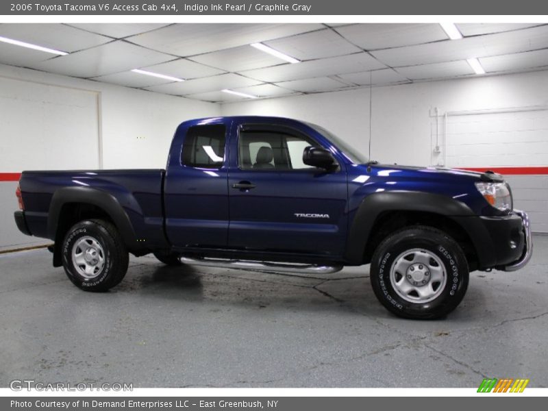 Indigo Ink Pearl / Graphite Gray 2006 Toyota Tacoma V6 Access Cab 4x4