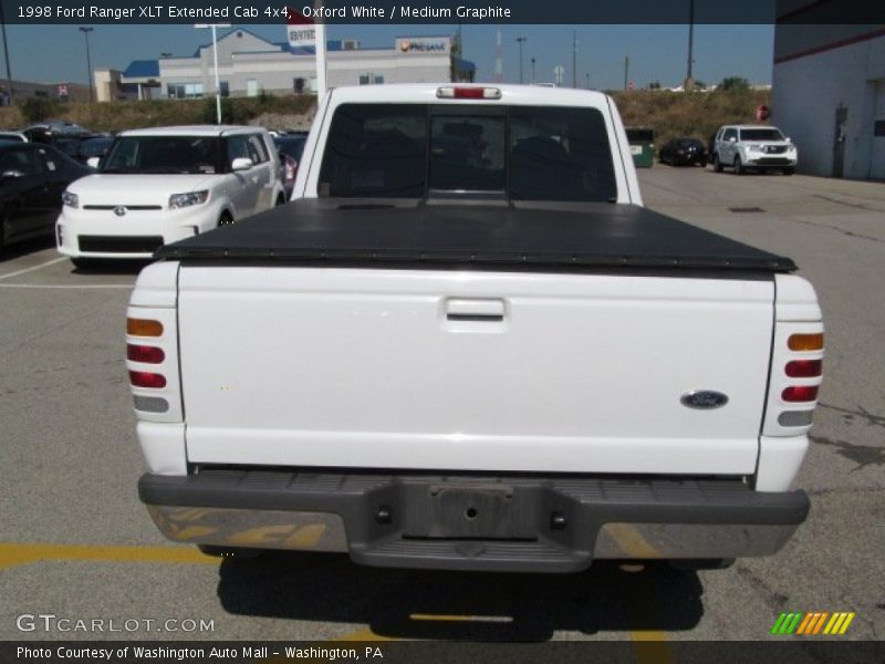 Oxford White / Medium Graphite 1998 Ford Ranger XLT Extended Cab 4x4