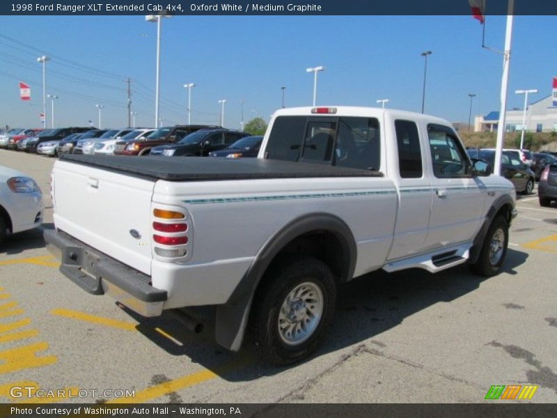 Oxford White / Medium Graphite 1998 Ford Ranger XLT Extended Cab 4x4