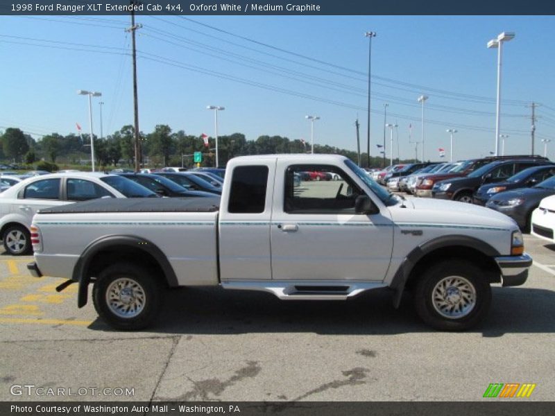 Oxford White / Medium Graphite 1998 Ford Ranger XLT Extended Cab 4x4