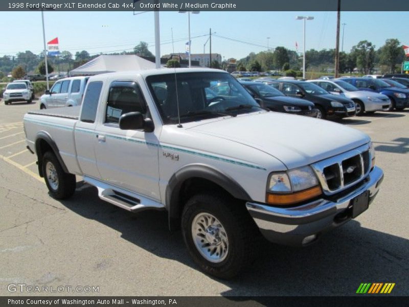 Oxford White / Medium Graphite 1998 Ford Ranger XLT Extended Cab 4x4