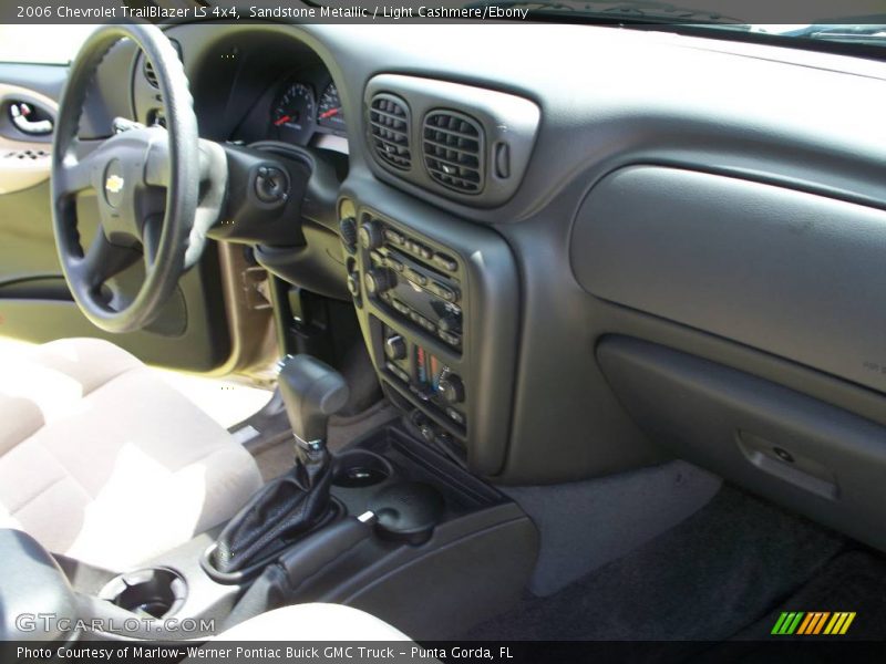 Sandstone Metallic / Light Cashmere/Ebony 2006 Chevrolet TrailBlazer LS 4x4