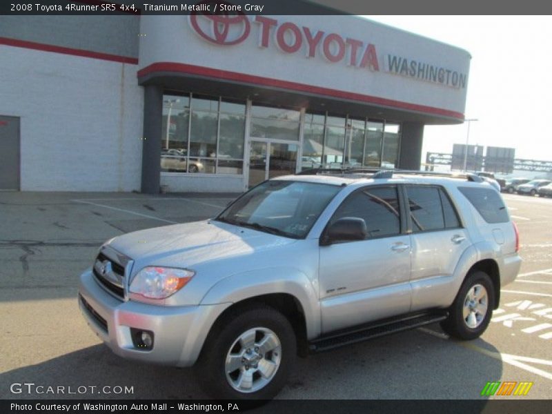 Titanium Metallic / Stone Gray 2008 Toyota 4Runner SR5 4x4