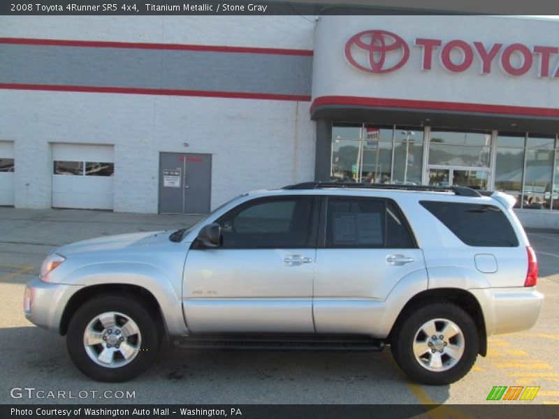 Titanium Metallic / Stone Gray 2008 Toyota 4Runner SR5 4x4