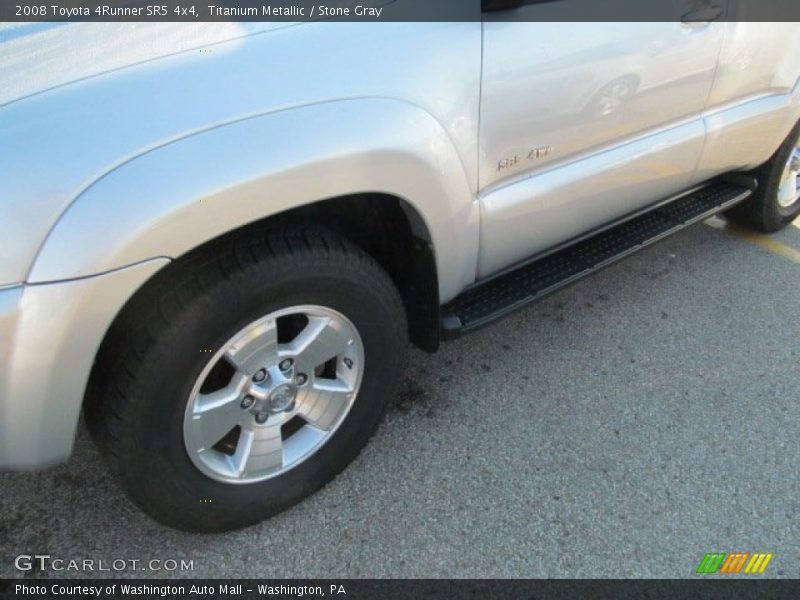 Titanium Metallic / Stone Gray 2008 Toyota 4Runner SR5 4x4