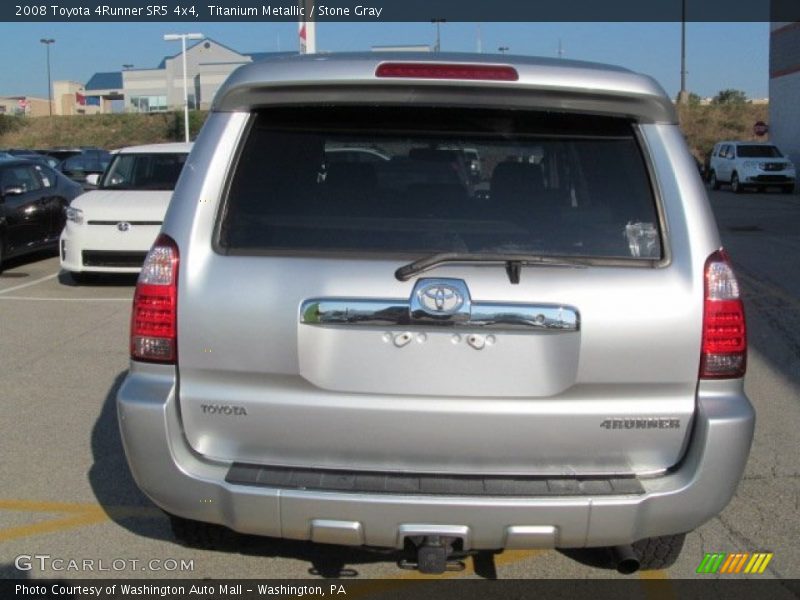 Titanium Metallic / Stone Gray 2008 Toyota 4Runner SR5 4x4
