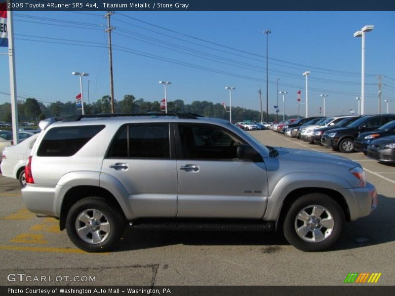 Titanium Metallic / Stone Gray 2008 Toyota 4Runner SR5 4x4