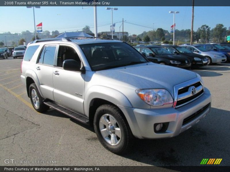 Titanium Metallic / Stone Gray 2008 Toyota 4Runner SR5 4x4
