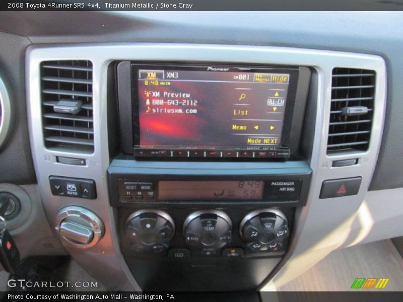 Titanium Metallic / Stone Gray 2008 Toyota 4Runner SR5 4x4